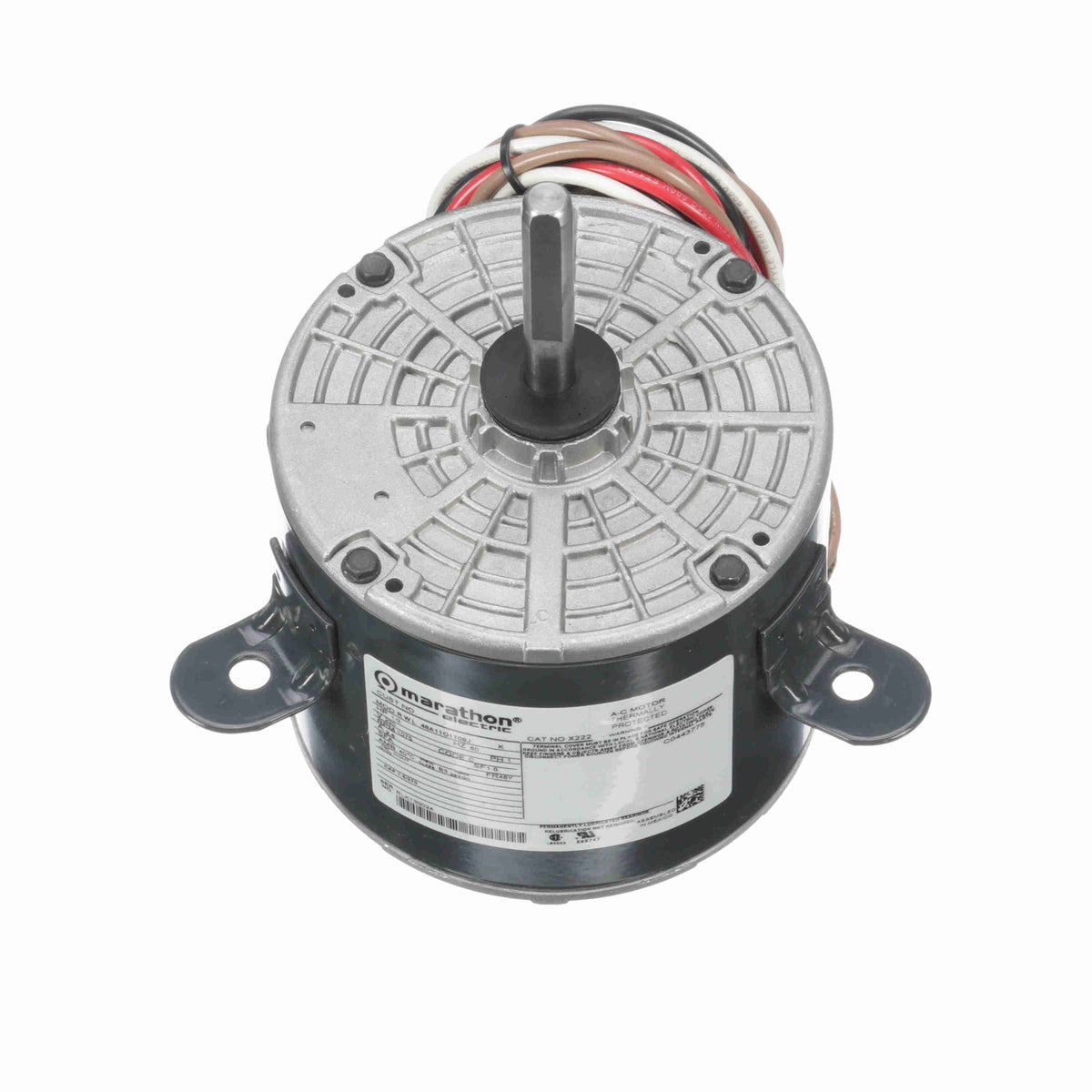 MX222 (Marathon) | OEM Replacement Motor | 0.33 HP | 1 Phase | OAO | 1075 RPM | 230 Volts