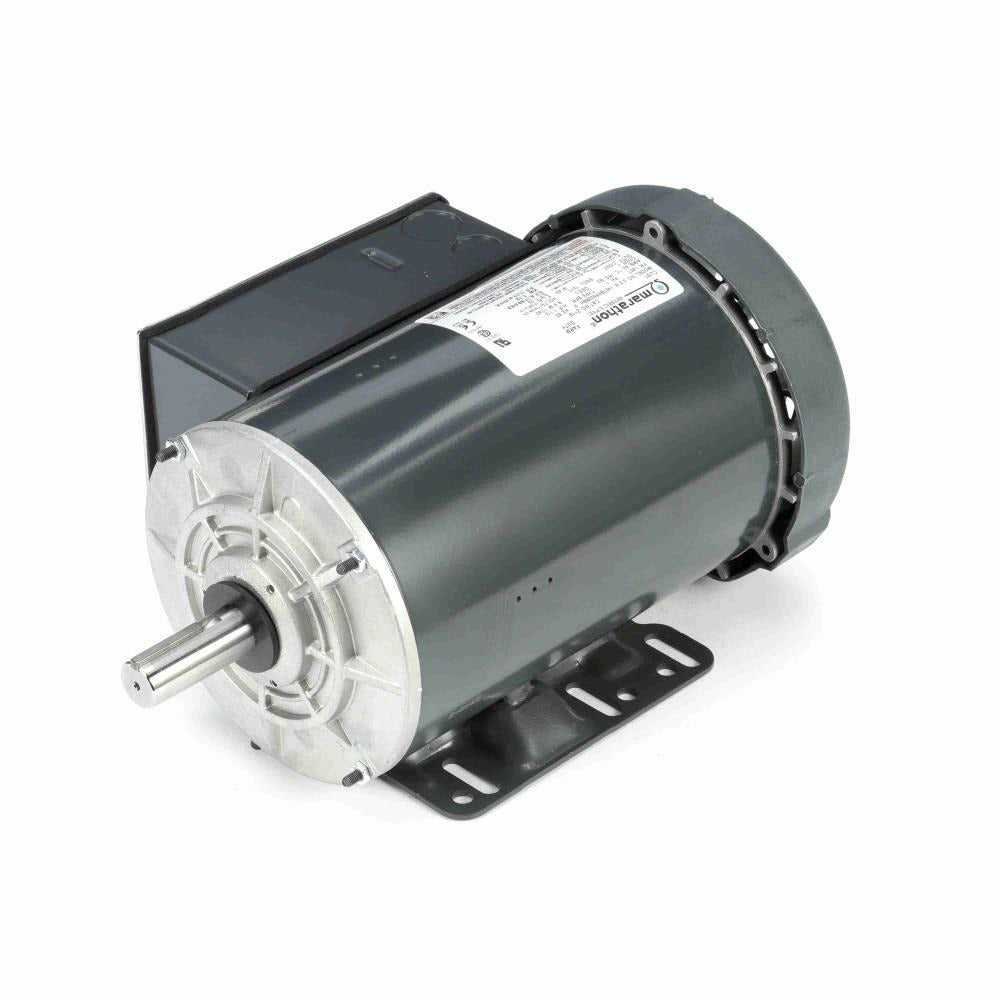 MZ118 (Marathon) | High Torque Motor | 1.5 HP | 1 Phase | TEFC | 1740 RPM | 115/208-230 Volts