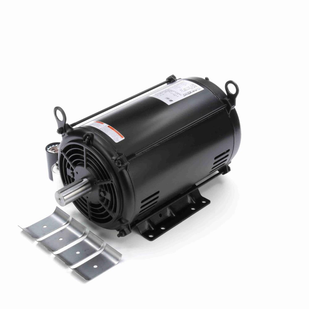 MZ126 (Marathon) | Fan and Blower Motor | 10 HP | 1 Phase | ODP | 1730 RPM | 230 Volts
