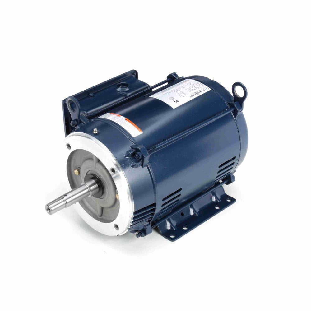 MZ410 (Marathon) | Close Coupled Pump Motor | 7.5 HP | 1 Phase | ODP | 3470 RPM | 230 Volts