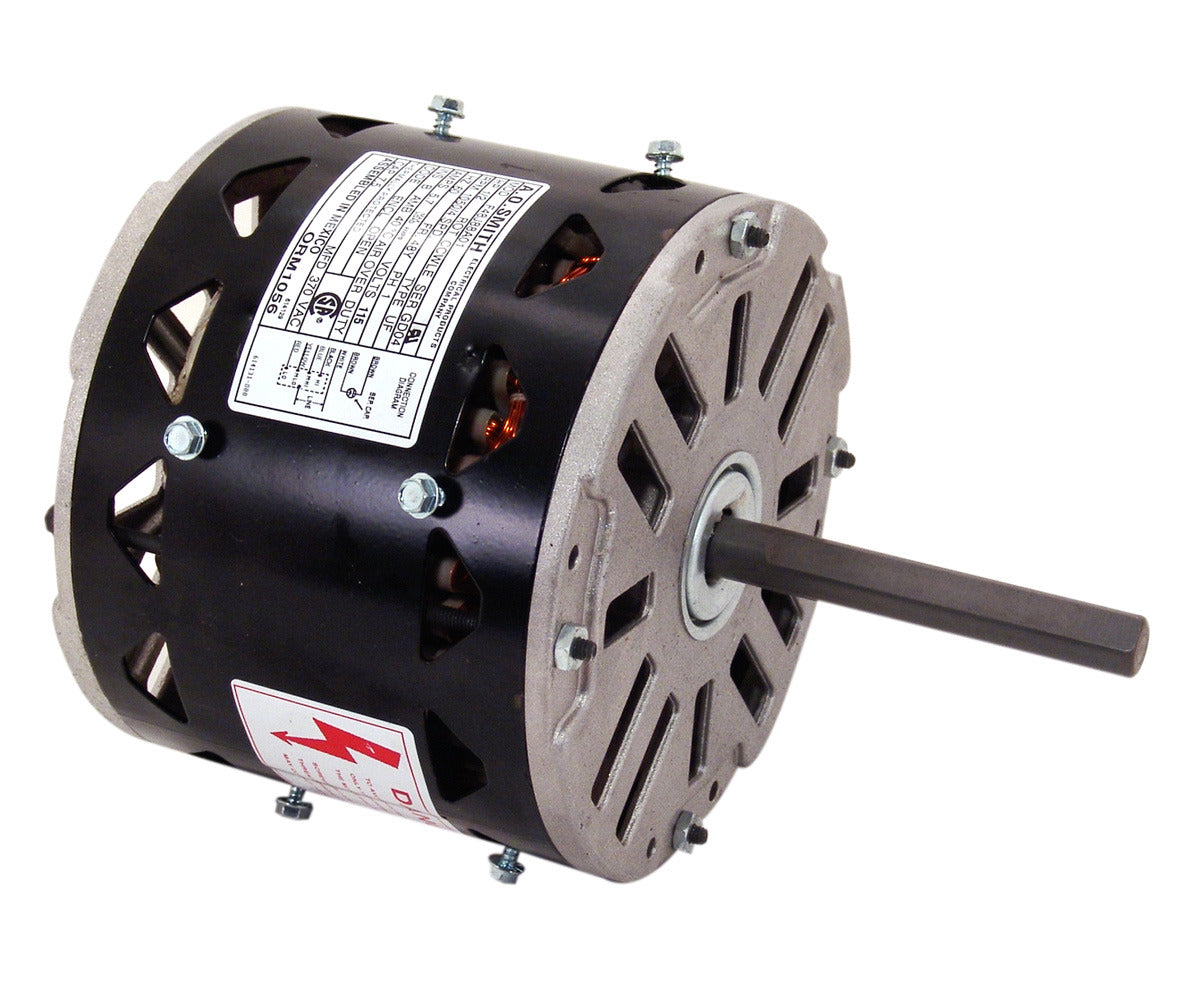 ORM1076 (Century) | OEM Replacement Motor | 0.75 HP | 1 Phase | Open Air Over | 1075 RPM | 115 Volts