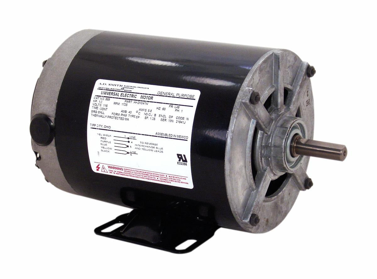 OS2024L (Century) | Fan And Blower Motor | 0.25 HP | 1 Phase | Open Air Over | 1725 RPM | 115 Volts