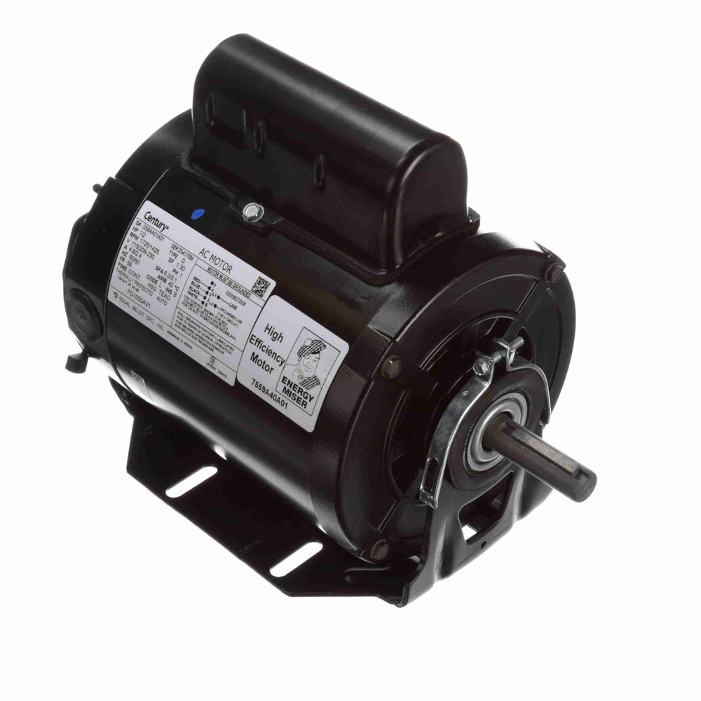 PD1050AV1 (Century) | Poultry Fan Motor | 0.5 HP | 1 Phase | TEAO | 1725/1425 RPM | 115/208-230 Volts