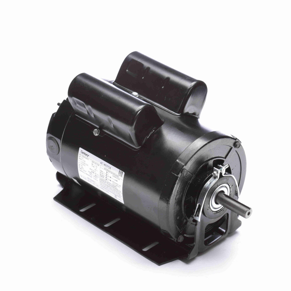 RB1204AV1 (Century) | Fan And Blower Motor | 2 HP | 1 Phase | Open Air Over | 1725 RPM | 115/208-230 Volts