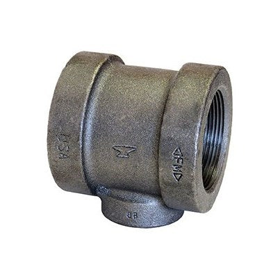4316002086 (Anvil) | GL T 2-1/2 X 2 X 2 | 2-1/2 x 2 x 2" Standard Malleable Iron Tee - Reducing