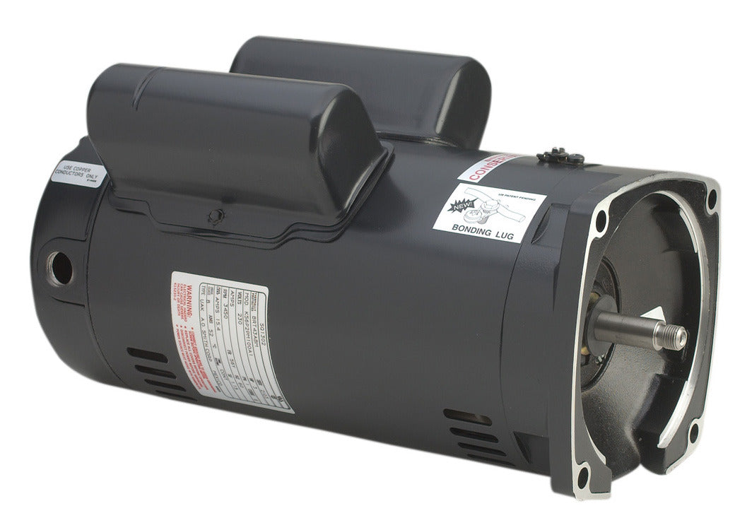 SQ1302V1 (Century) | Pool and Spa Pump Motor | 3 HP | 1 Phase | ODP | 3450 RPM | 208-230 Volts
