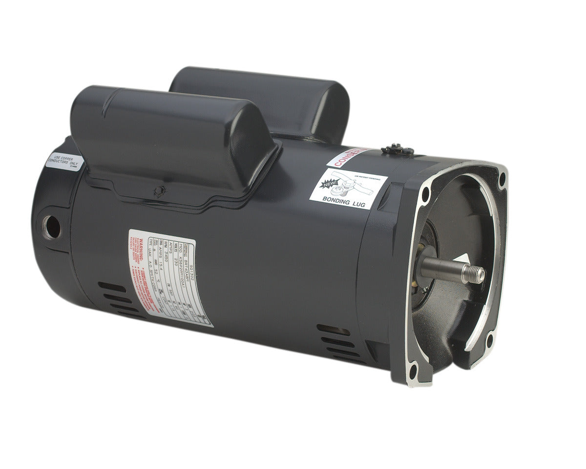 SQS1202R (Century) | Pool and Spa Pump Motor | 2 HP | 1 Phase | ODP | 3450/1725 RPM | 230 Volts