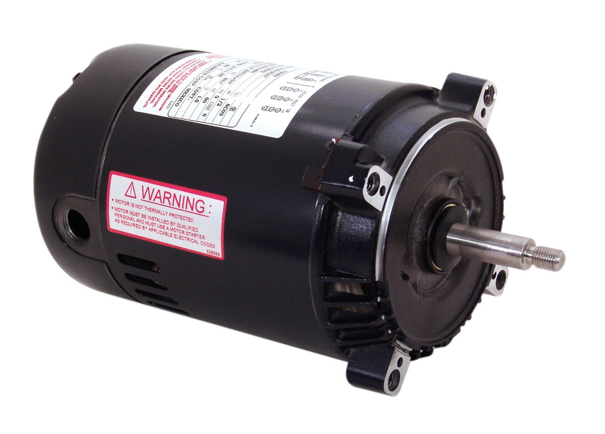 T3072 (Century) | Pool and Spa Pump Motor | 0.75 HP | 3 Phase | ODP | 3450 RPM | 208-230/460 Volts