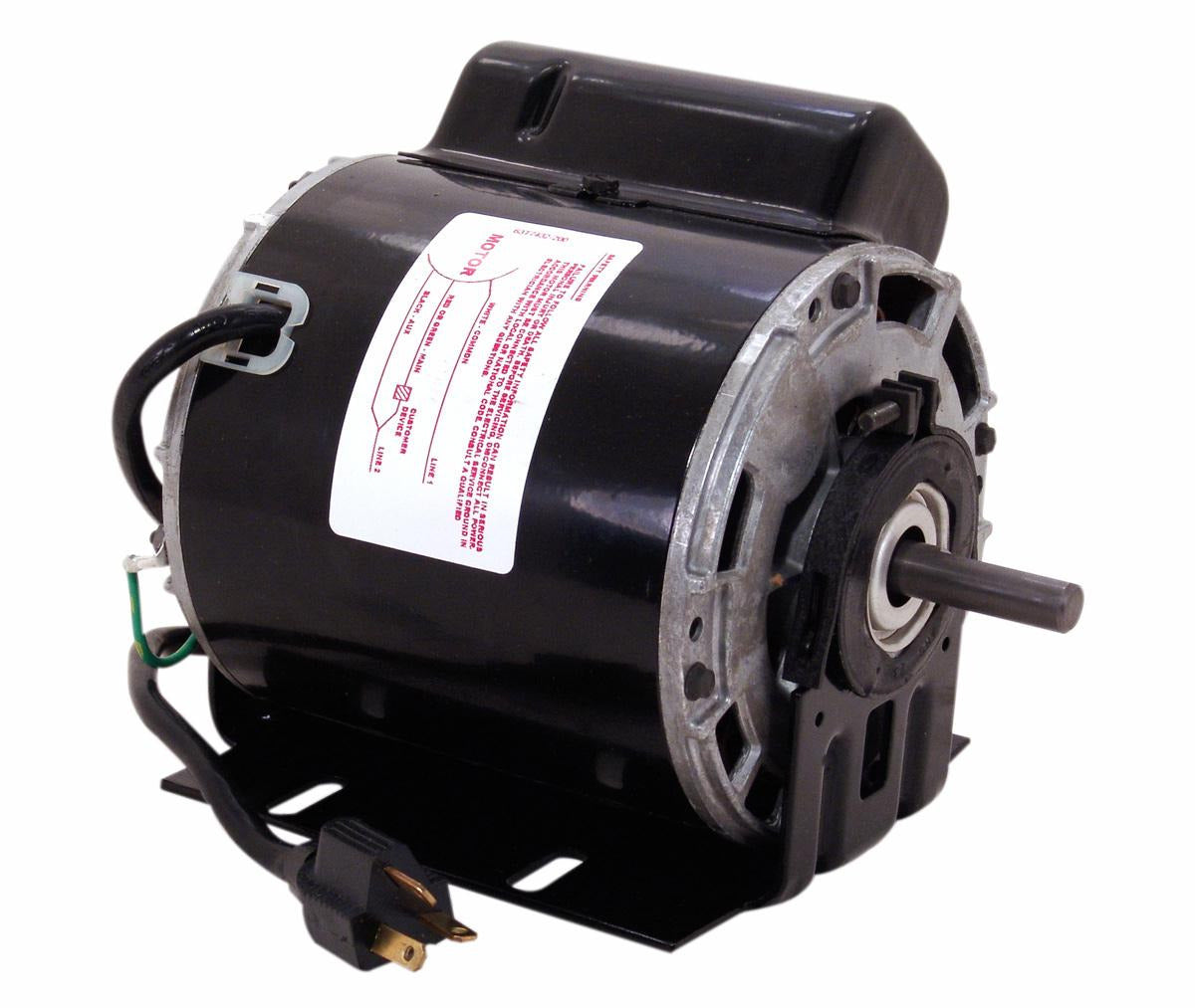 U0547 (Century) | OEM Replacement Motor | 0.13 HP | 1 Phase | Open Air Over | 700 RPM | 115 Volts