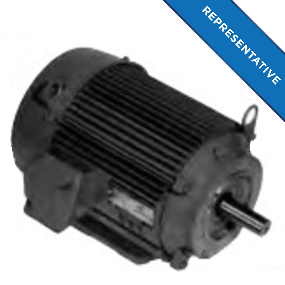 U15P1DFCR (US Motors/Nidec) | GeneralPurposeMotor | 15 HP | 3 Phase | TEFC | 3518 RPM | 230/460 Volts