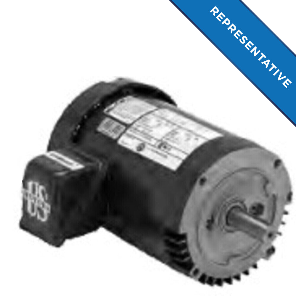 U32P2GC (US Motors/Nidec) | GeneralPurposeMotor | 1.5 HP | 3 Phase | TEFC | 1755 RPM | 575 Volts