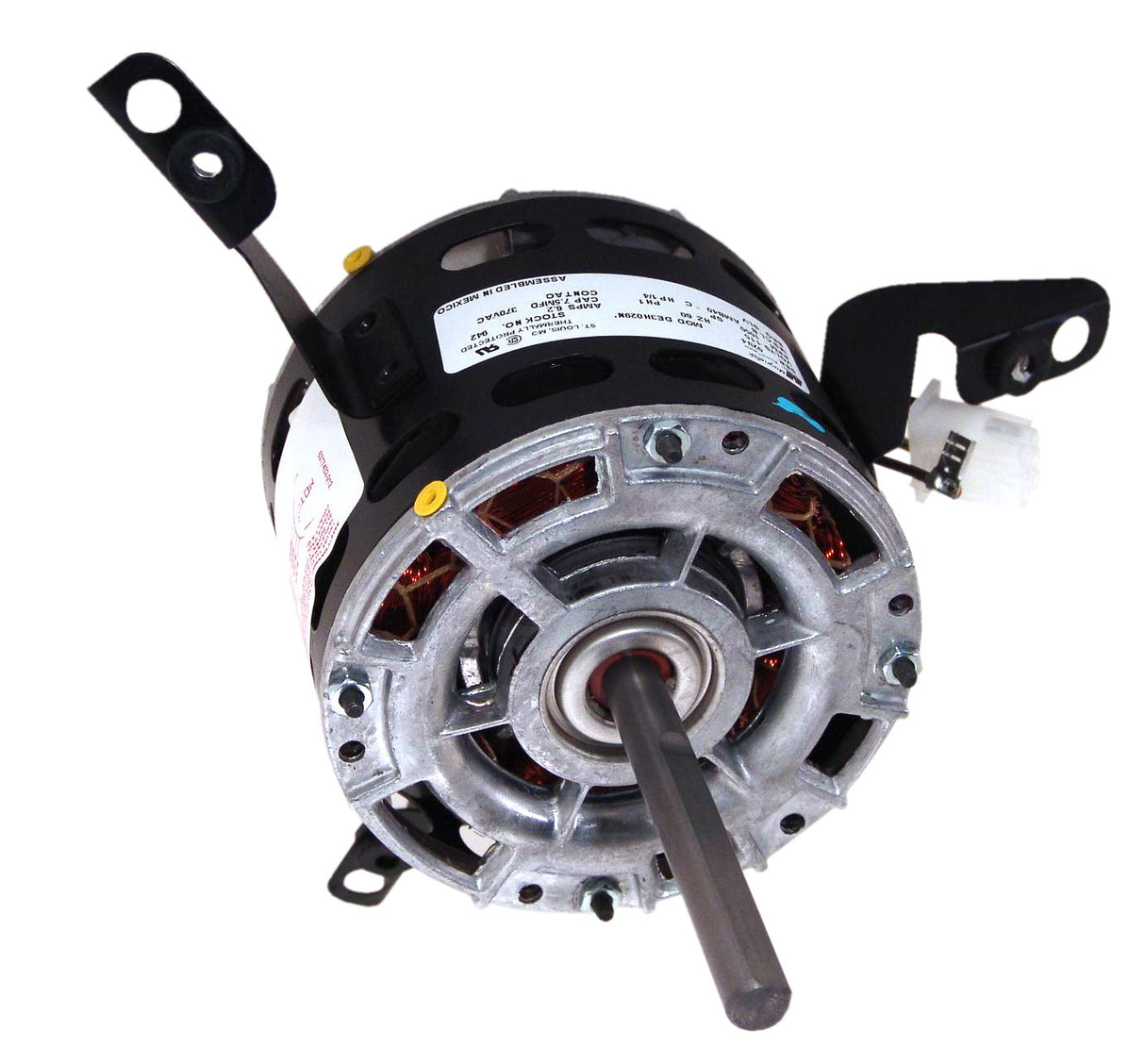 U942 (Century) | OEM Replacement Motor | 0.25 HP | 1 Phase | Open Air Over | 1075 RPM | 115 Volts