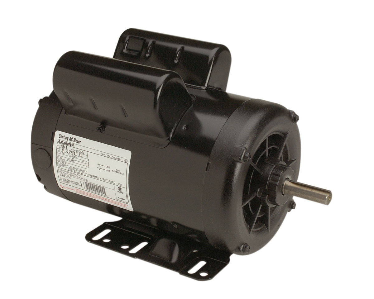 UB178 (Century) | General Purpose Motor | 3 HP | 1 Phase | ODP | 3450 RPM | 208-230 Volts