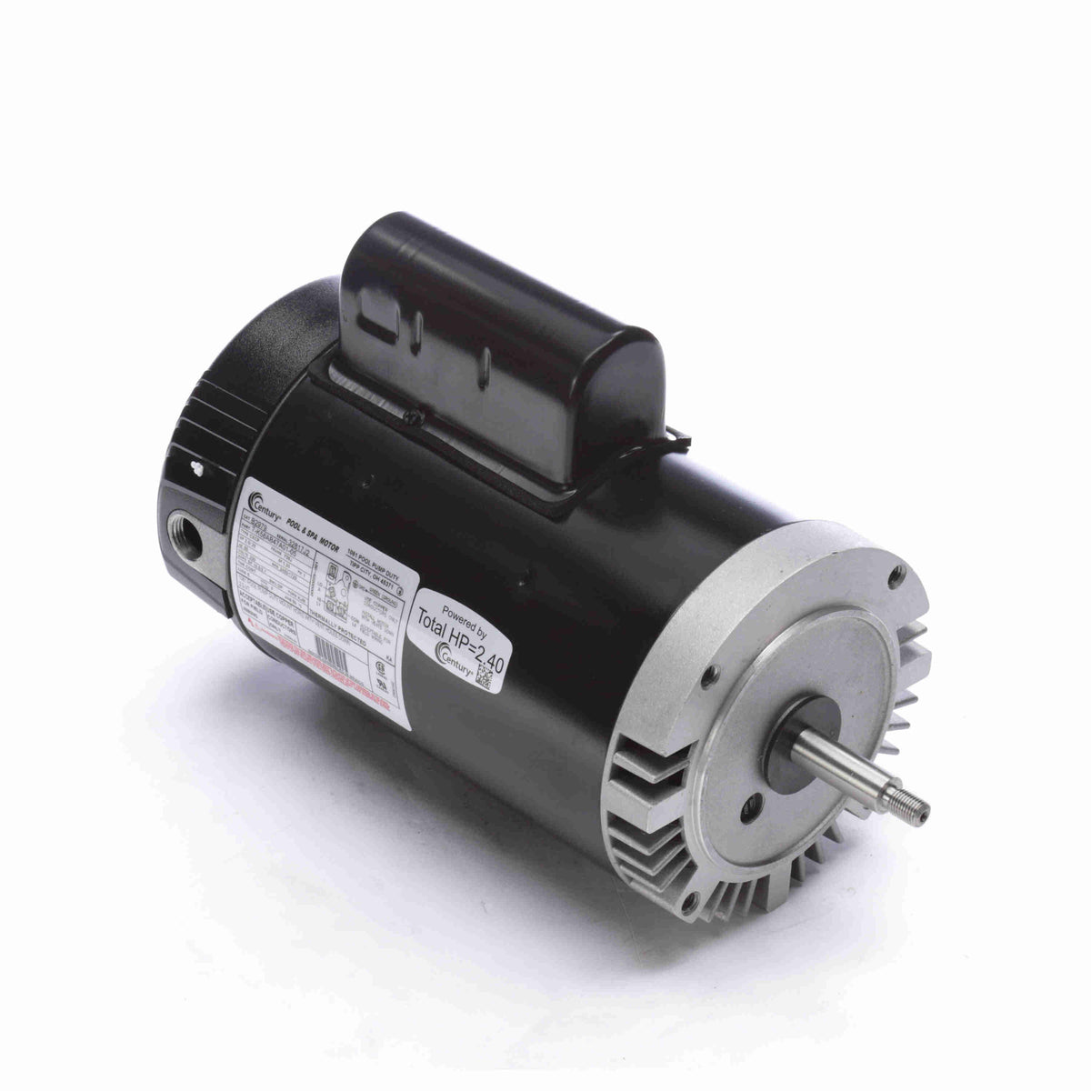 UB2979 (Century) | Pool and Spa Pump Motor | 2 HP | 1 Phase | ODP | 3450/1725 RPM | 230 Volts