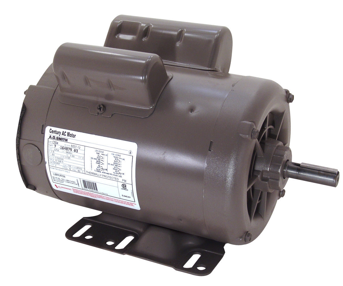 UC594 (Century) | Farm Duty Motor | 1.5 HP | 1 Phase | TEAO | 1725 RPM | 115/230 Volts