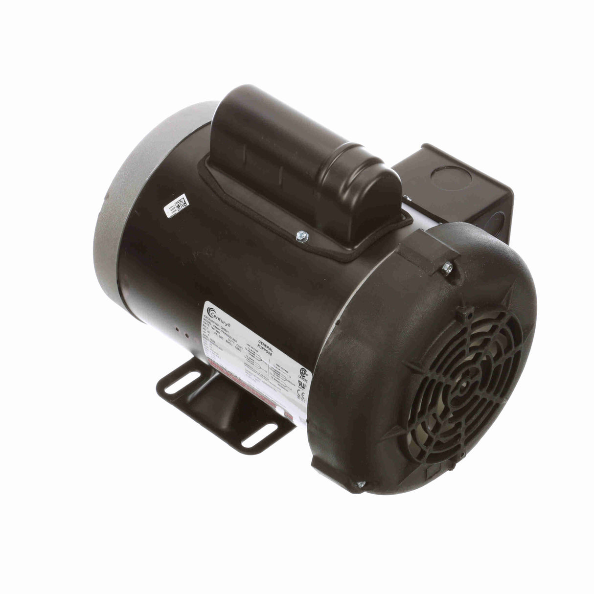 UC826V1 (Century) | General Purpose Motor | 0.5 HP | 1 Phase | TEFC | 1725 RPM | 115/208-230 Volts