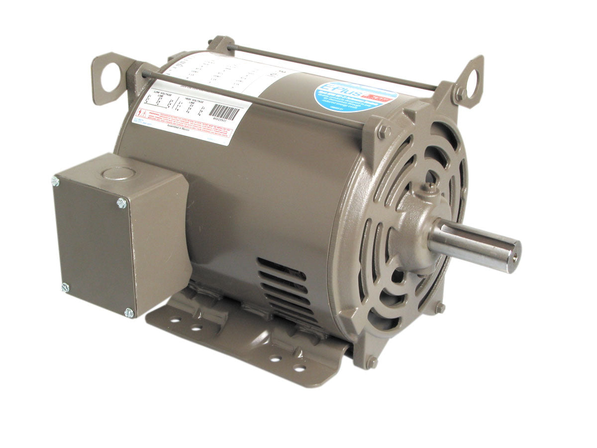 UE207V1 (Century) | General Purpose Motor | 2 HP | 3 Phase | ODP | 1180 RPM | 230/460 Volts