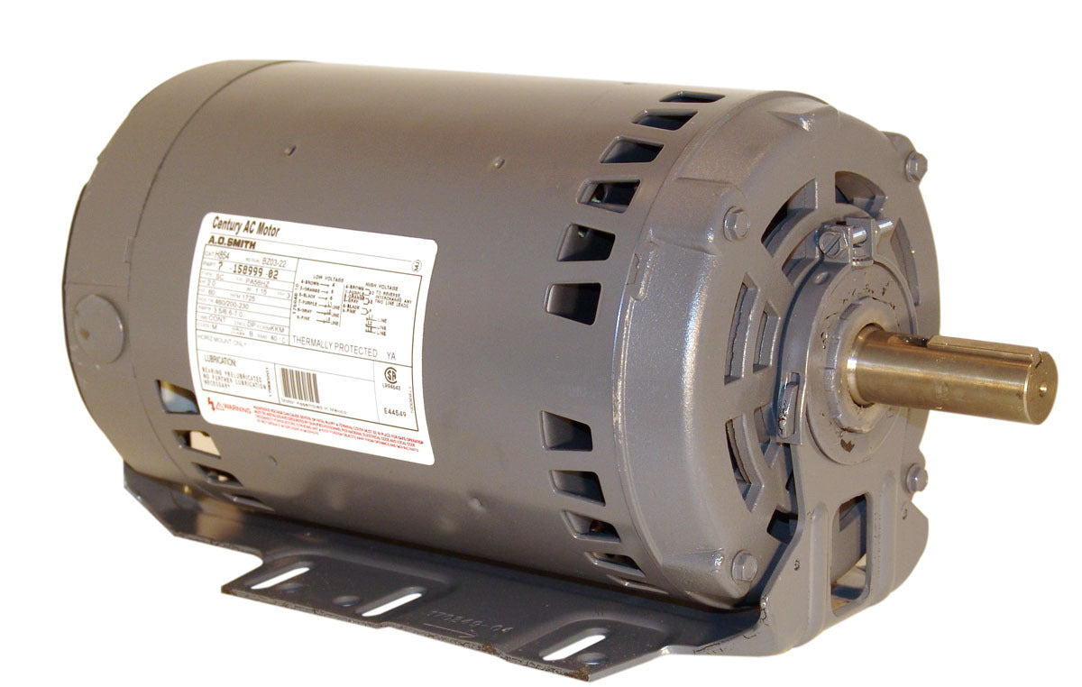 UH1036 (Century) | Unit Heater Motor | 0.33 HP | 1 Phase | TEAO | 1075 RPM | 115 Volts
