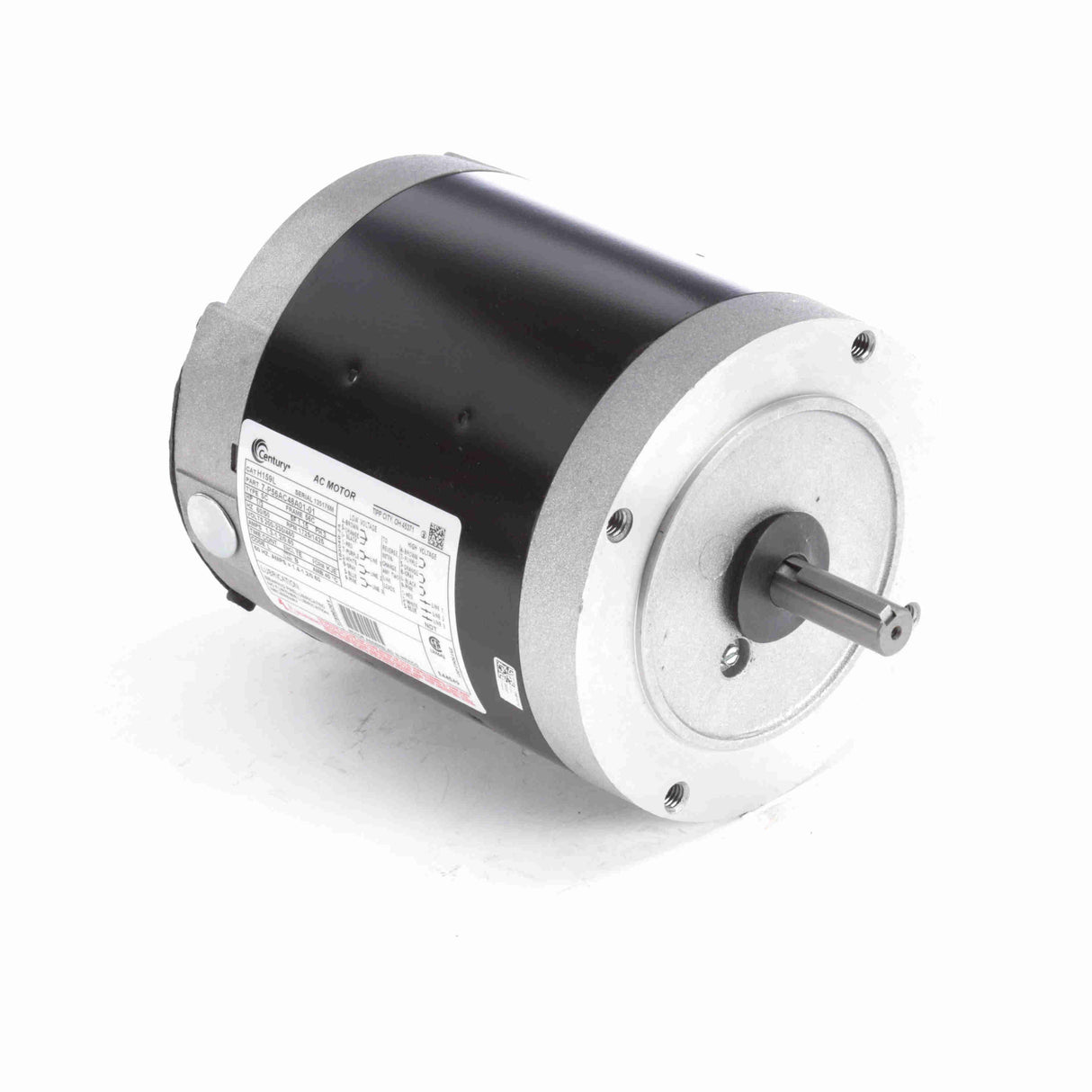 UH159L (Century) | General Purpose Motor | 0.33 HP | 3 Phase | TENV | 1725 RPM | 200-230/460 Volts