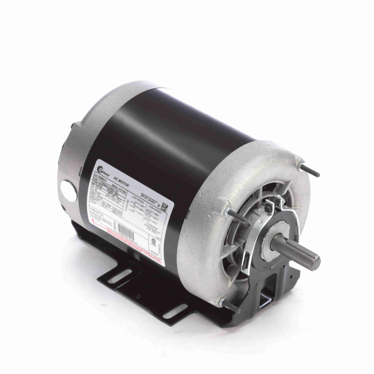 UH656V1 (Century) | Fan And Blower Motor | 0.5 HP | 3 Phase | ODP | 1725 RPM | 460 Volts