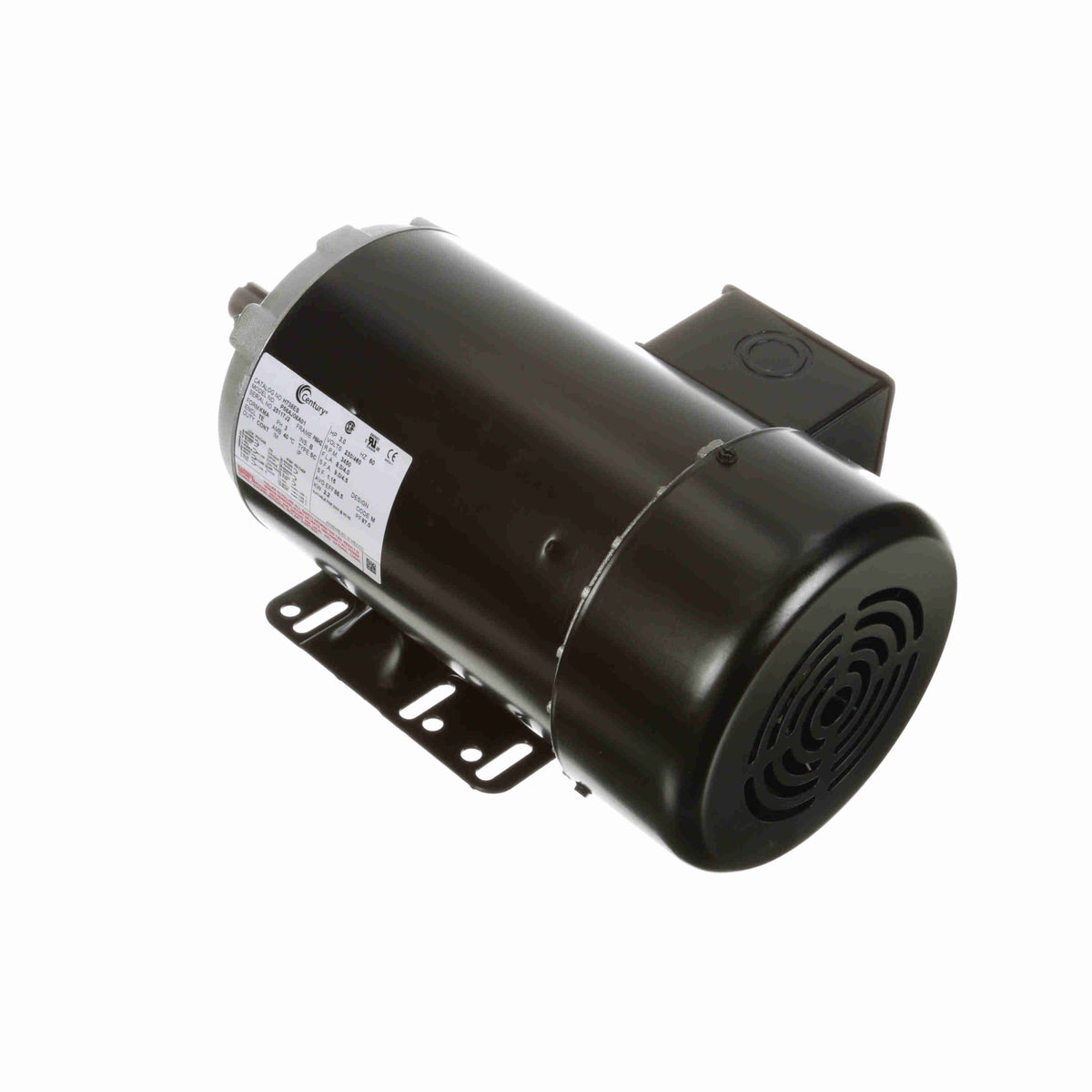 UH738ES (Century) | General Purpose Motor | 3 HP | 3 Phase | TEFC | 3450 RPM | 230/460 Volts