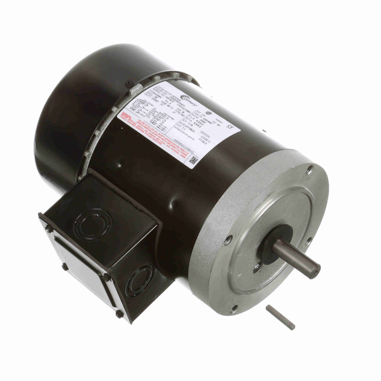 UH751ES (Century) | General Purpose Motor | 1.5 HP | 3 Phase | TEFC | 3450 RPM | 230/460 Volts