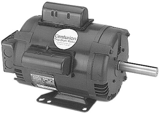 UK221 (Century) | Crop Dryer Motor | 7 HP | 1 Phase | ODP | 3500 RPM | 200-230 Volts