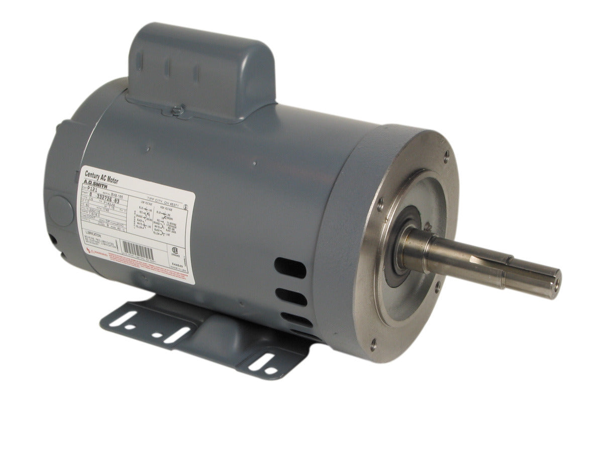 UP122 (Century) | Close Coupled Pump Motor | 1.5 HP | 1 Phase | ODP | 3450 RPM | 115/230 Volts