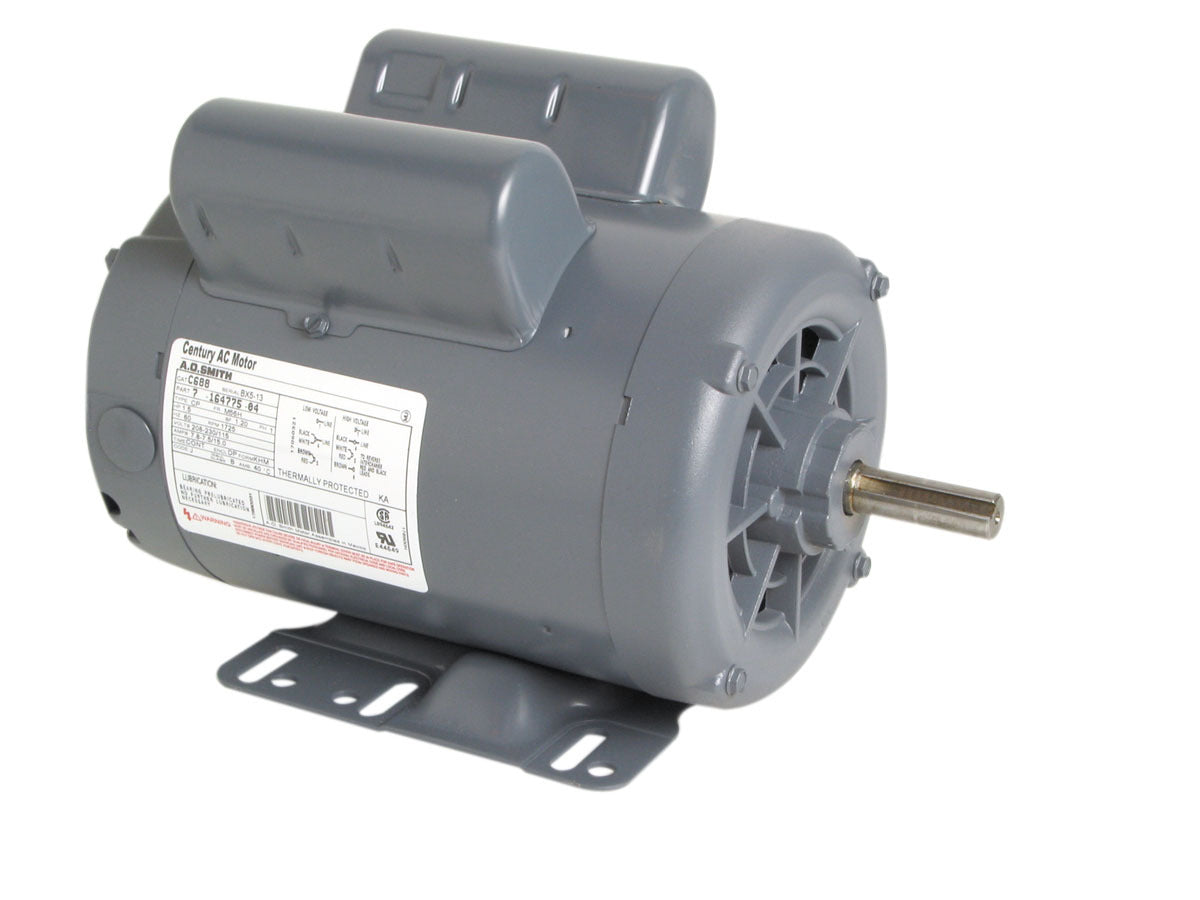 UV101 (Century) | General Purpose Motor | 1.5 HP | 1 Phase | ODP | 1725 RPM | 115/208-230 Volts