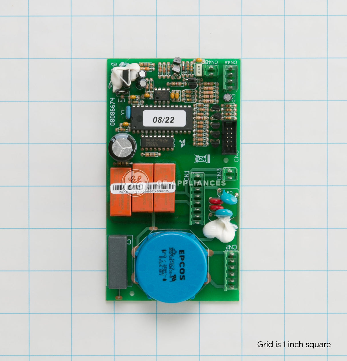 GE | (WB02X10894) Range Hood Main Control Board
