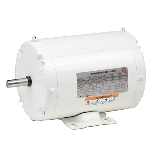 WD34S2A (US Motors/Nidec) | White EpoxyMotor | 0.75 HP | 3 Phase | TENV | 1725 RPM | 230/460 Volts