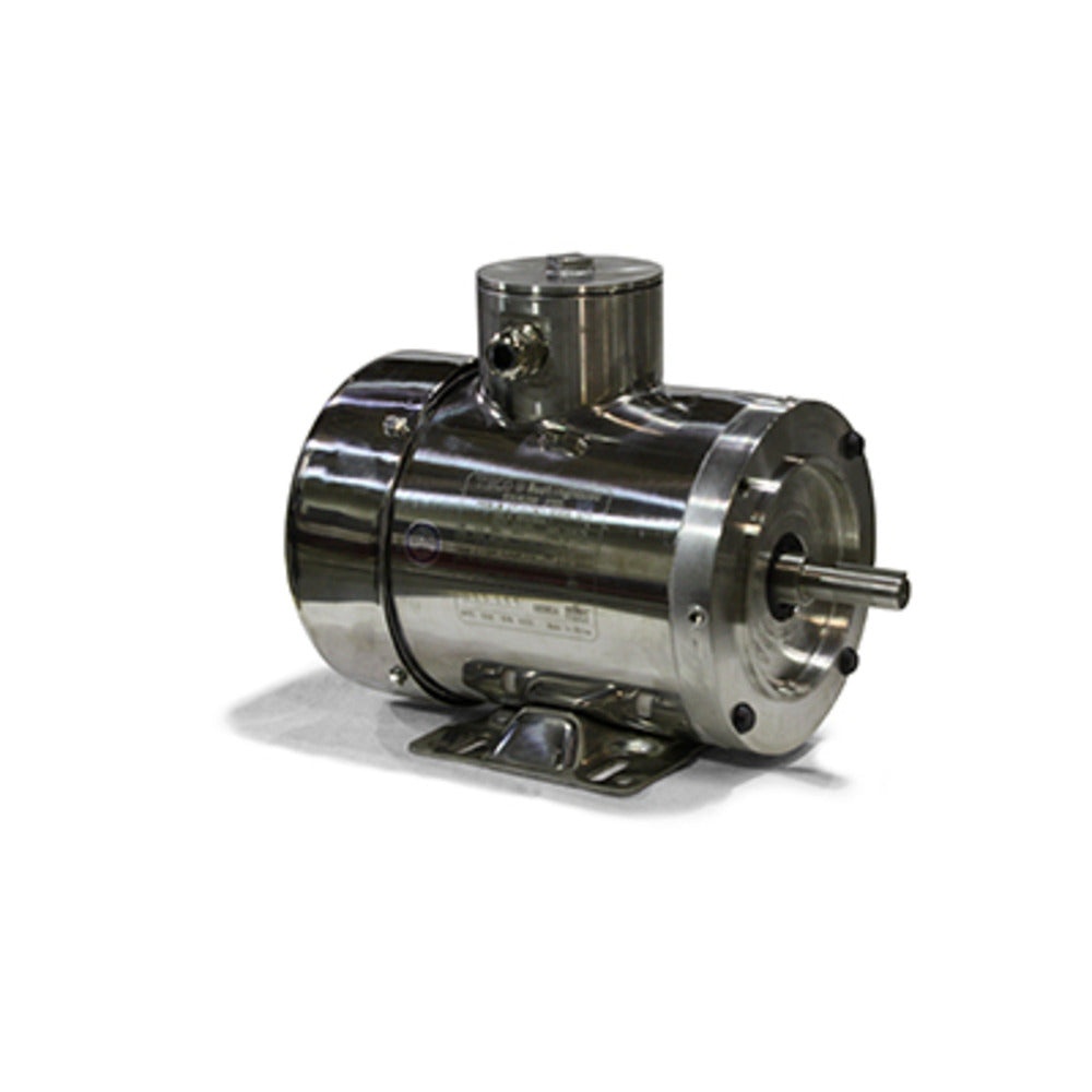 WP0014C (Teco) | Washdown Motor | 1 HP | 3 Phase | TEFC | 1800 RPM | 230/460 Volts