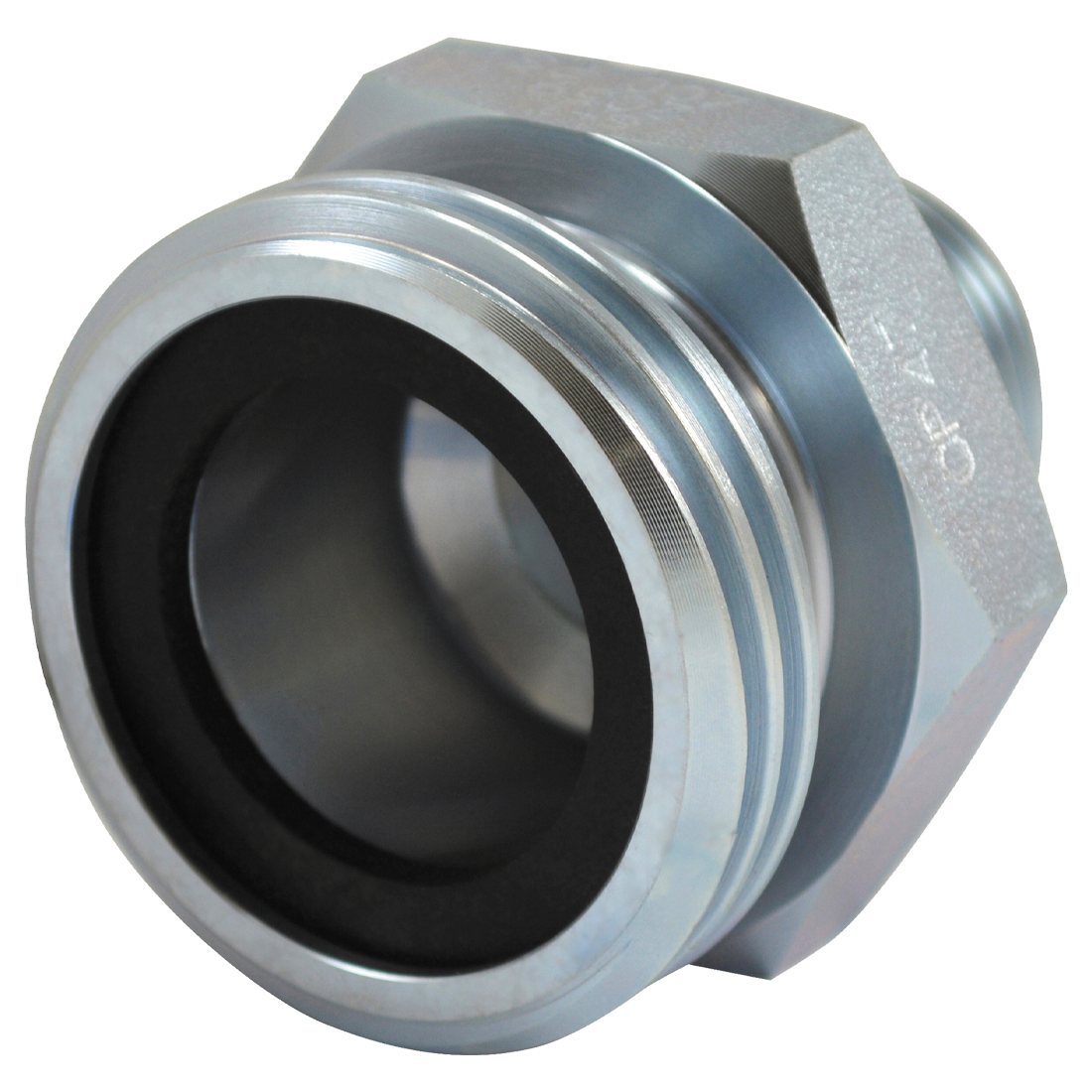 111537 (Squibb Taylor) Adapter-2-1/4 Ml Acme X 1 Mpt Steel