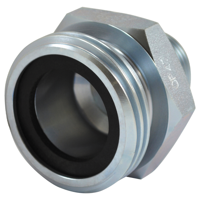 111537 (Squibb Taylor) Adapter-2-1/4 Ml Acme X 1 Mpt Steel