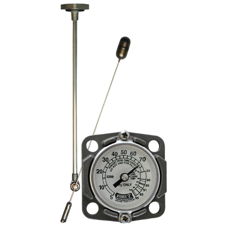 290001 (Squibb Taylor) Gauge-Top Mount Senior 46 Ss