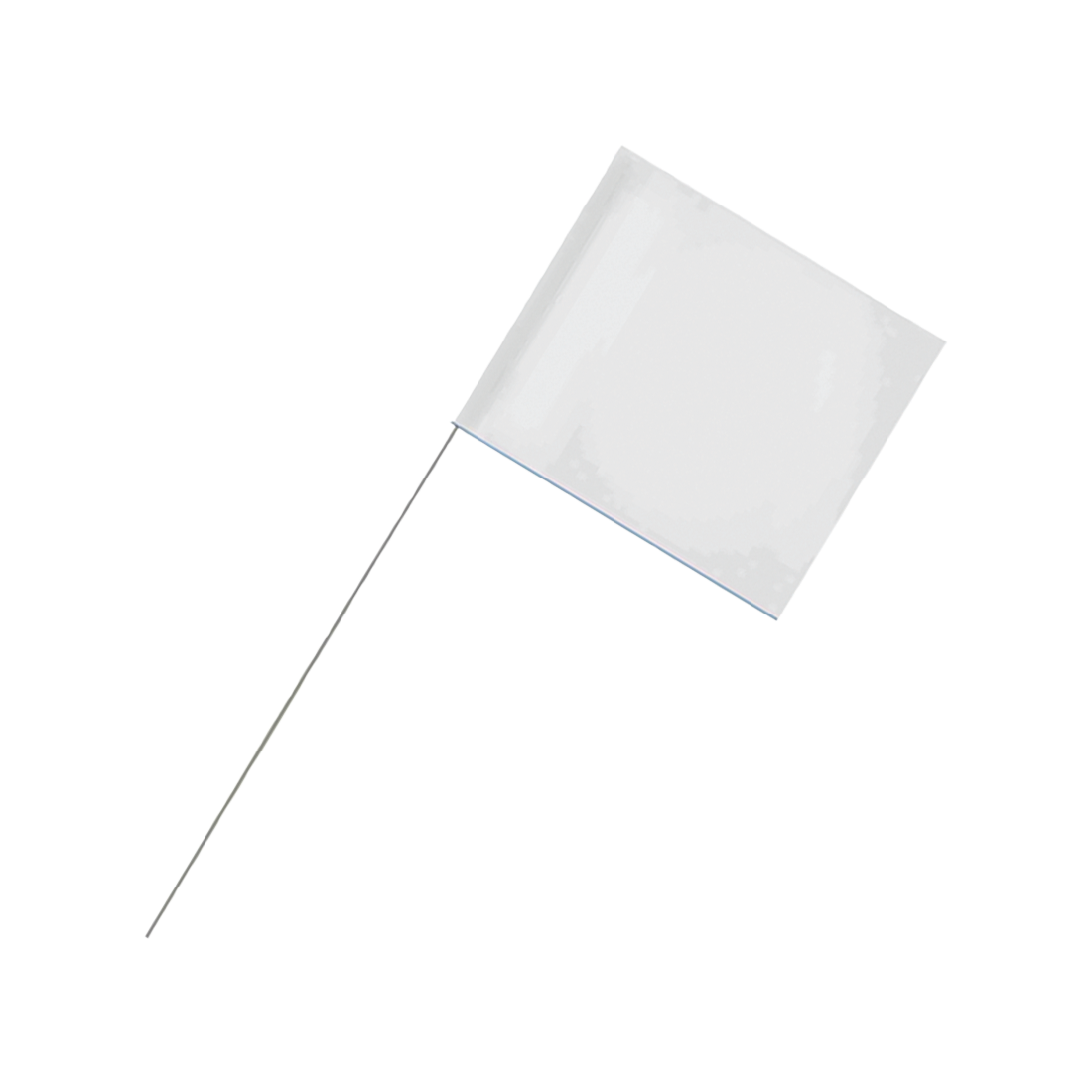456W WHITE (Blackburn) Flag-4 X 5 - 36 Wire Stf Wht 100/Bu