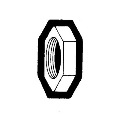 Brs 75-4N (Holyoke) | 1/4 Bulk Head Union Nut | Nut Bulkhead Union | 1/4