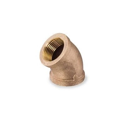 6211 (Holyoke) | 3 Brass 45 Lead Free | Brass Pipe Fittings | 45 | 3 | Brass
