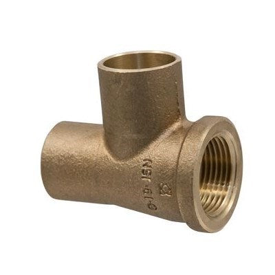 25592 (Mueller) | Tee Cast C X C X FPT ID (4712-K) | Copper Fittings | Copper X Female Tee | 3/4