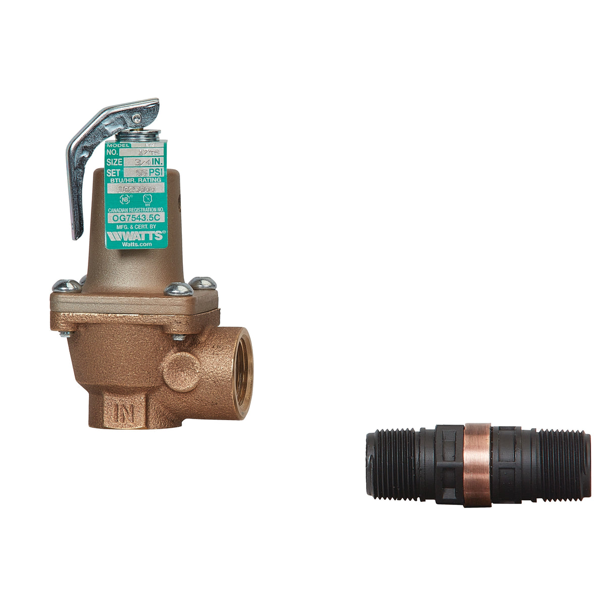 WWF274428 (Watts) | 3/4 LF174A 30 FS | Relief Valves | 3/4 x 3/4