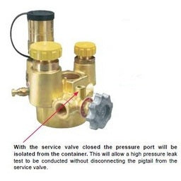 Solares Florida Corp Part (G008475Rv Include 80% Tube) 2-1/2 In. Fpt Ug Tank Multi Valve