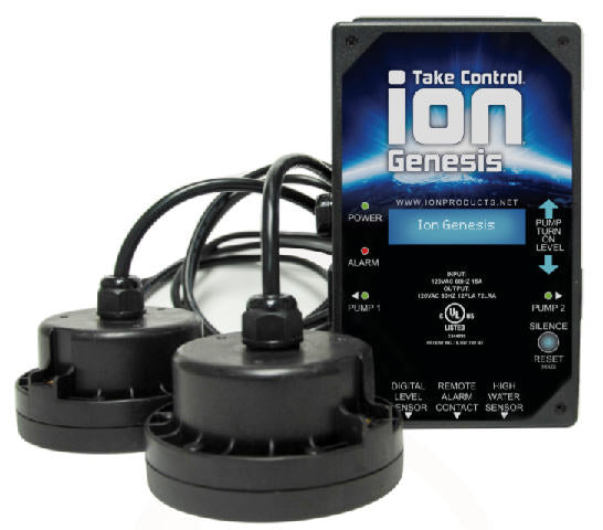 ING20418 (Ion Technologies) | Ion Genesis (20 ft Sensor Cord) - Smart Sensing Controller & Alarm
