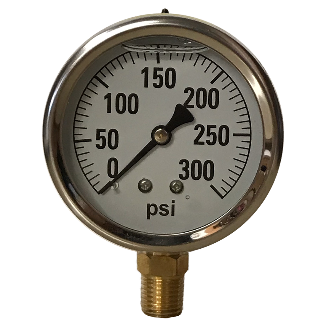 2141GXB300 | Gauge-1/4Mpt Brbtmmt 2-1/2Liq 0-300Psi