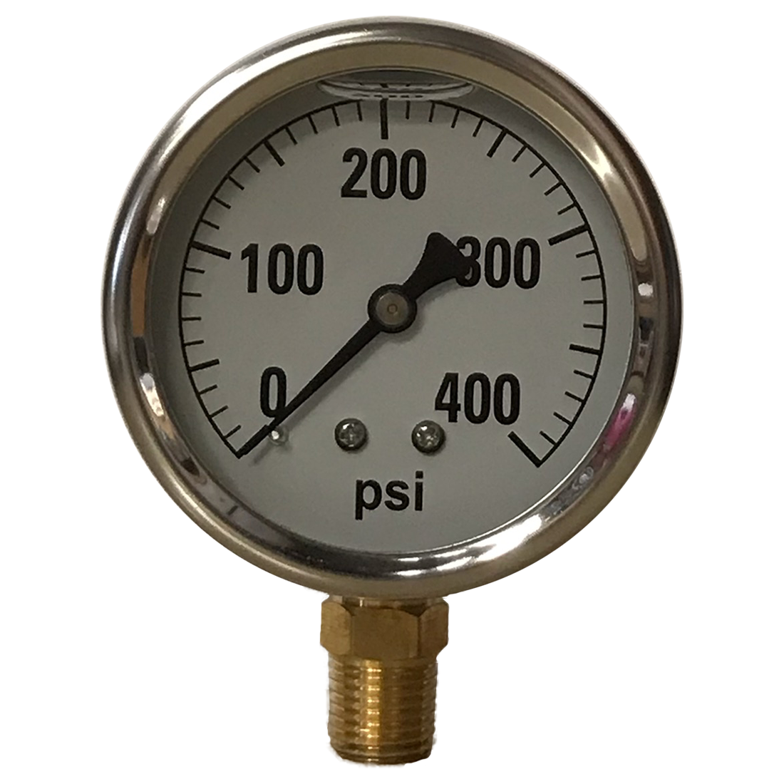 2141GXB400 | Gauge-1/4Mpt Brbtmmt 2-1/2Liq 0-400Psi