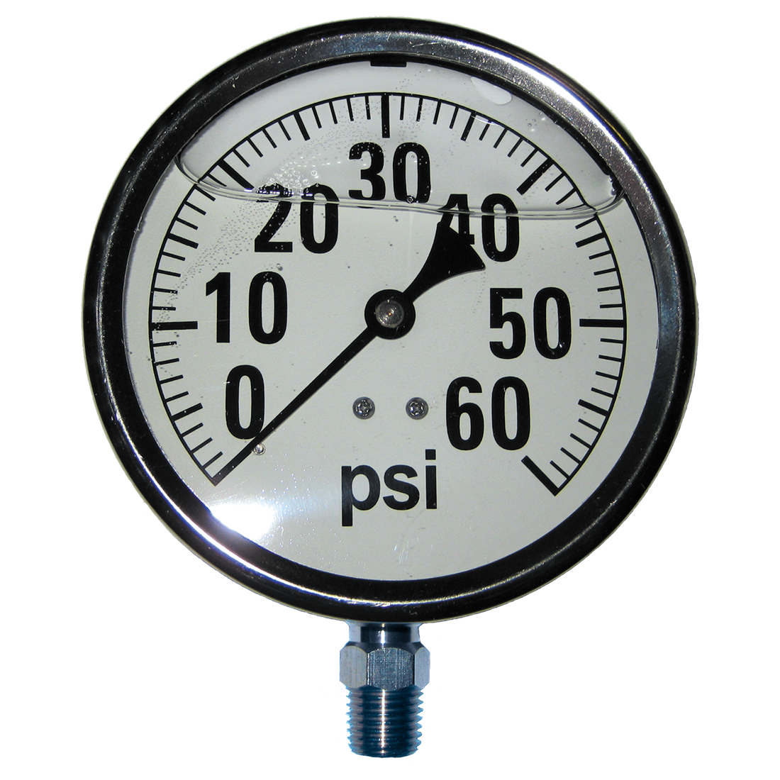 4154GXX60 | Gauge-1/4 Mpt Ss Btm Mt Liq 0-60 Psi