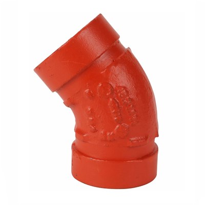 7010079 (Argco) | Grv 22.5 5 Elbow (206) | Grooved Fittings | Elbow 22.5 | Grooved | 5