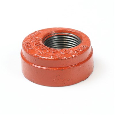 7010138 (Argco) | Grv End Cap 4 W/Hole 1 (602) | Grooved Fittings | Cap With Hole | Grooved | 4