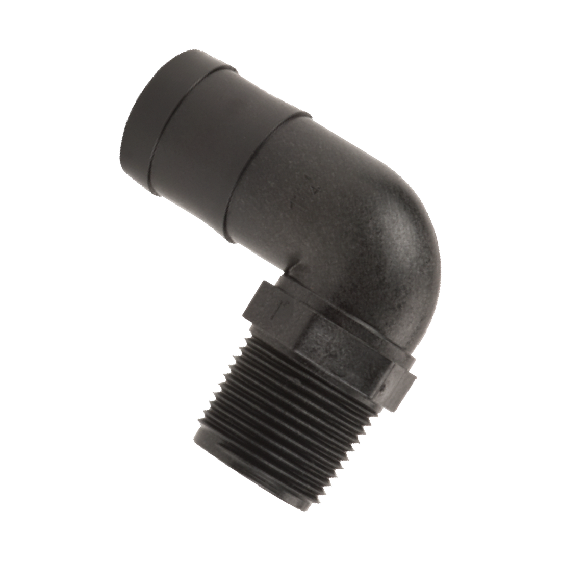 HB100/125-90 (Banjo) Barb-1Mpt X 1-1/4 Hb 90Deg