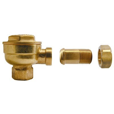 401536 (Hoffman) | 1/2" Angle Thermostatic Trap