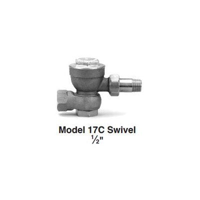 HO17C-2-SW (Hoffman) | 401545 1/2 Swivel Thermostatic Trap